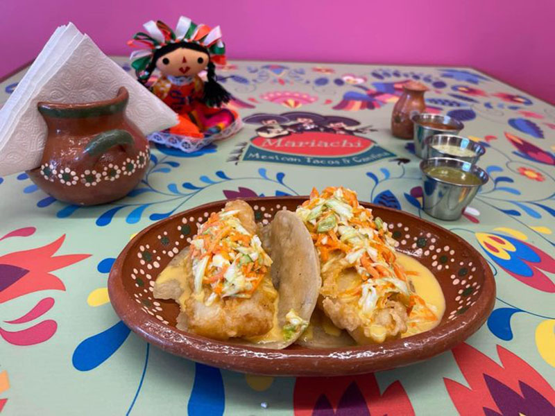 Mariachi Mexican Tacos Cantina header