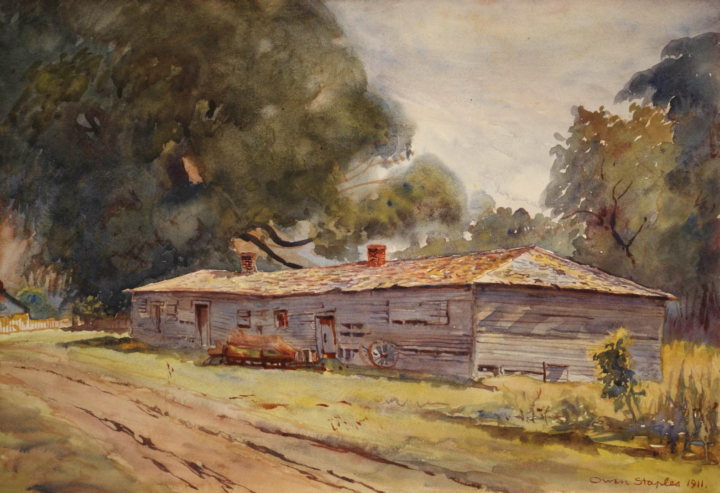 Navy Hall Painting 1911